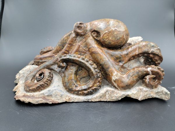 Serpentine Octopus Sculpture 13L x 7W x 6H inches, 16.4 Lbs pic1